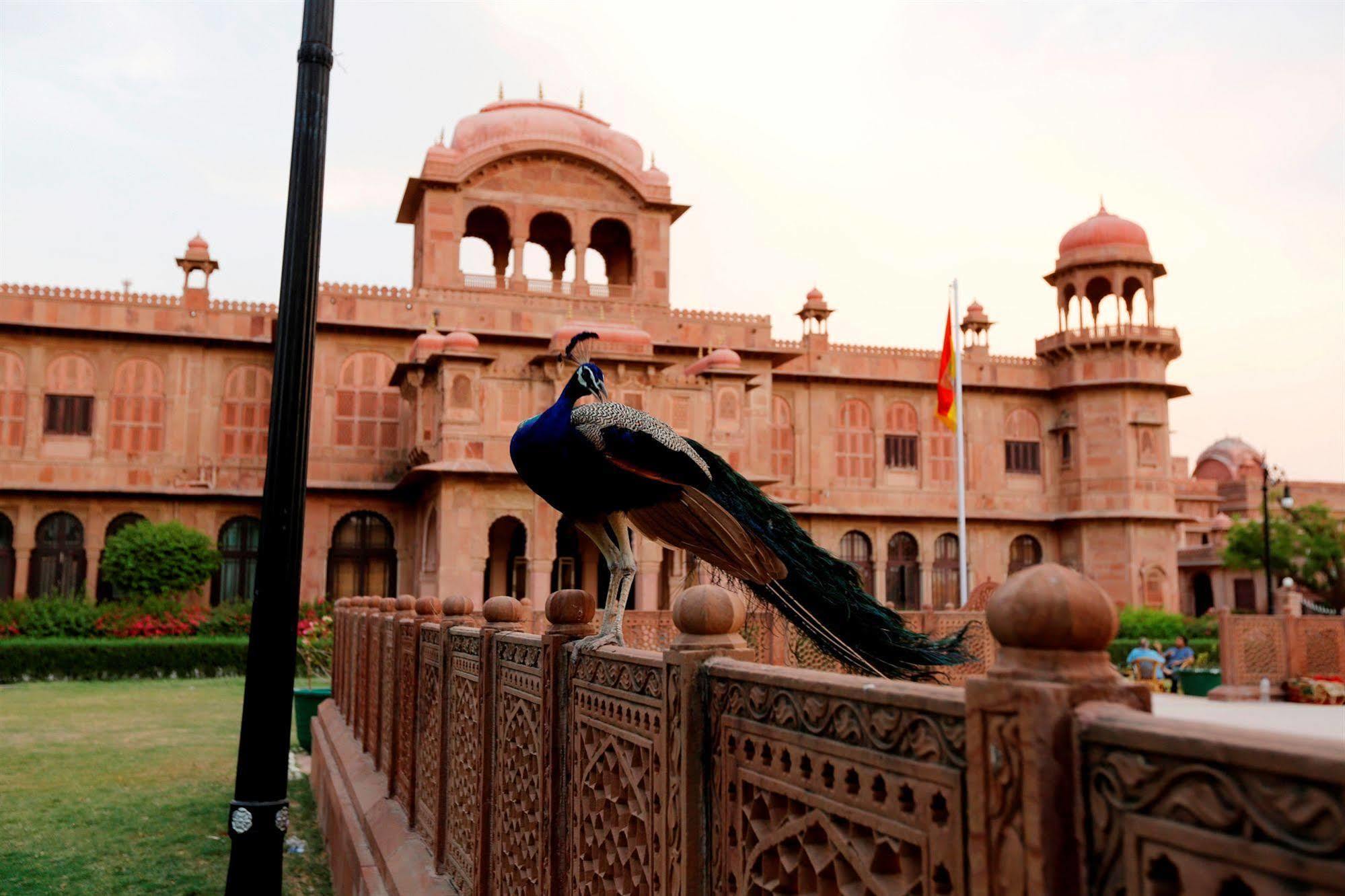 The Lallgarh Palace A Heritage Hotel Bikaner Exterior foto
